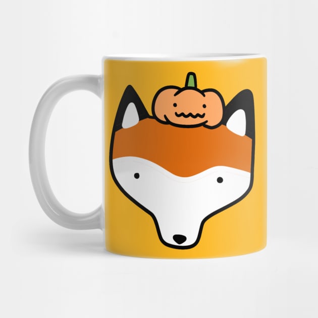 Pumpkin Fox Face by saradaboru